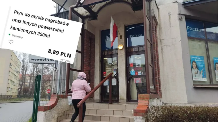 Poczta Polska otworzyła własny sklep. Z jednej strony NFT, z drugiej płyny do mycia nagrobków