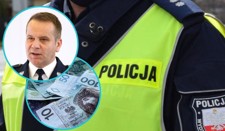 Ustępujący szef policji miał gest. Rozdał 17 mln zł na premie dla funkcjonariuszy