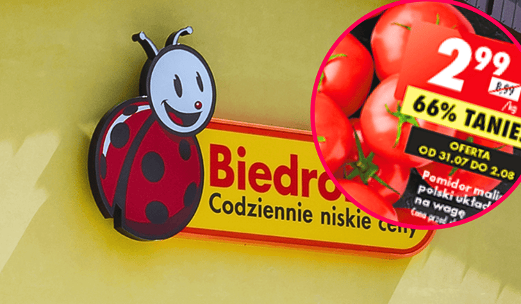 Jutro Biedronkę zaleją tłumy. Te produkty będą za bezcen, a pomidory kupisz nawet na przetwory