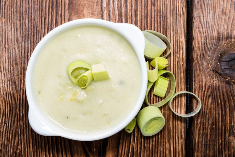 Zupa porowo - ziemniaczana -  ekspresowy pomysł na obiad