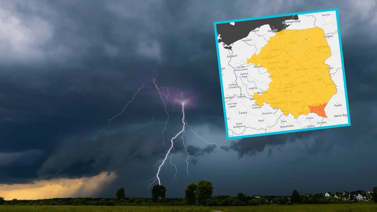 Silne burze i szalejący wiatr. RCB rozsyła alerty, w tych województwach będzie najgroźniej