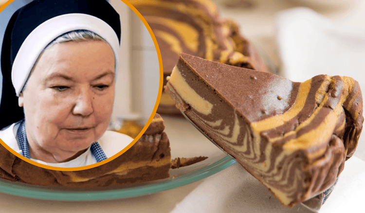 Łaciaty sernik siostry Anastazji. Wygląda i smakuje lepiej niż z cukierni