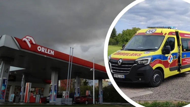 Wypadek w Orlenie. Nie żyje jedna osoba, druga trafiła do szpitala