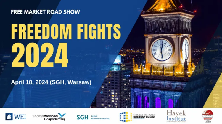 Freedom Fights 2024. Ważni prelegenci przyjadą do Warszawy już w kwietniu! 