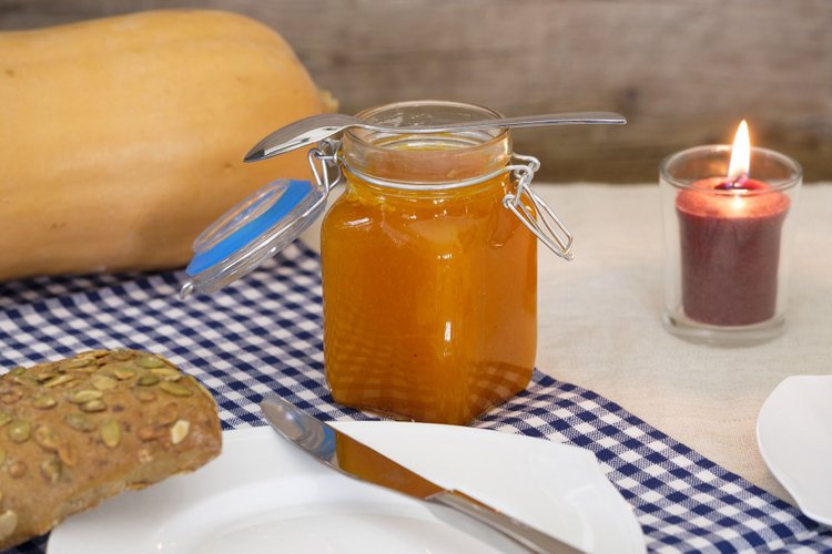 Puree lub mus z dyni do słoików na zimę
