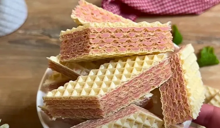 Te wafle z galaretką są hitem w moim domu. Takie same robiła moja babcia