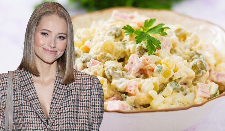 Agata Rubik podała przepis na sałatkę jarzynową. Idealna kompozycja składników