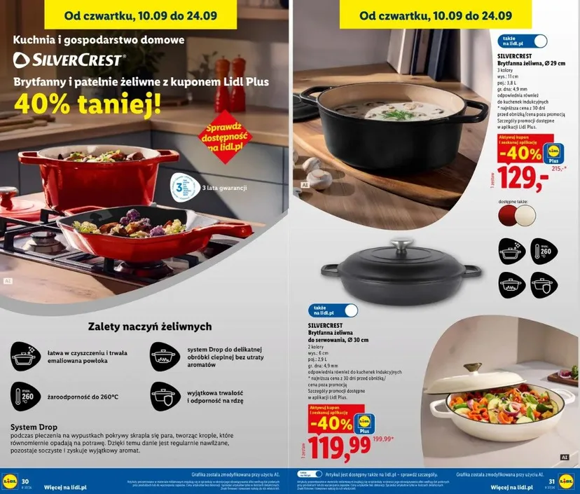 Od poniedziałku w Lidlu promocyjne szaleństwo. Duże promocje na sprzęt do domu, zniżki o nawet 900 zł