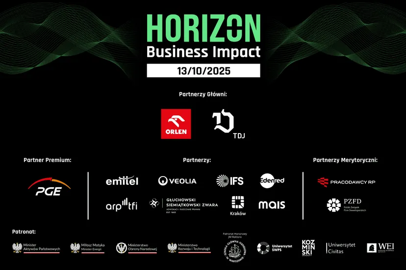 Jak budować ekonomiczną konkurencyjność Polski? Horizon Business Impact rusza już 13 października.