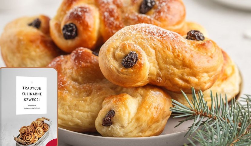 Upiekłem adwentowe ciasteczka świętej Łucji. W całym domu pachnie masłem i szafranem