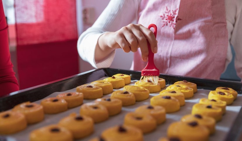 Upiekłem adwentowe ciasteczka świętej Łucji. W całym domu pachnie masłem i szafranem