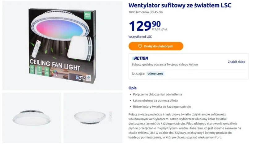 Hit z Action na upały. Polacy pokochali ten wentylator, lepiej się pospieszyć zanim wszędzie wykupią