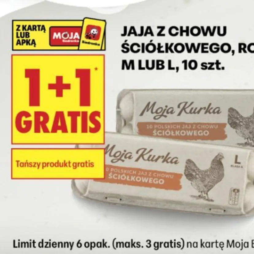 Biedronka odpaliła Festiwal Nabiału. Rozdają jajka i serki niemal za darmo