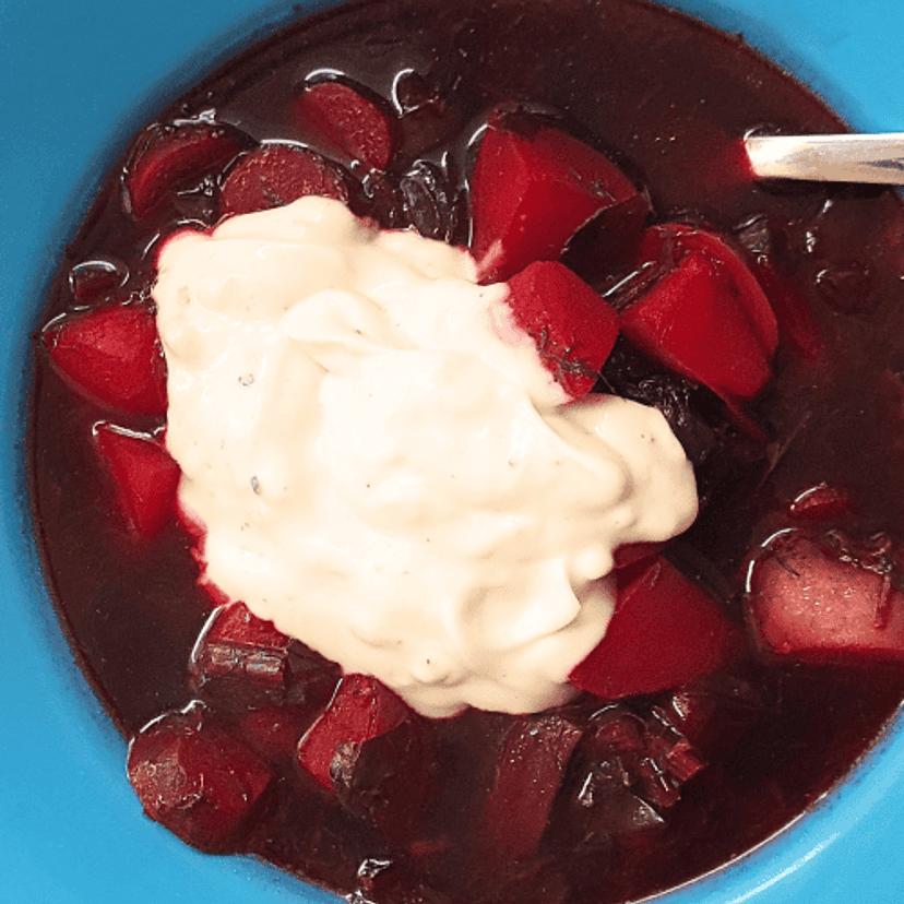 Znakomita botwinka bez śmietany. Szef kuchni by takiej nie zrobił