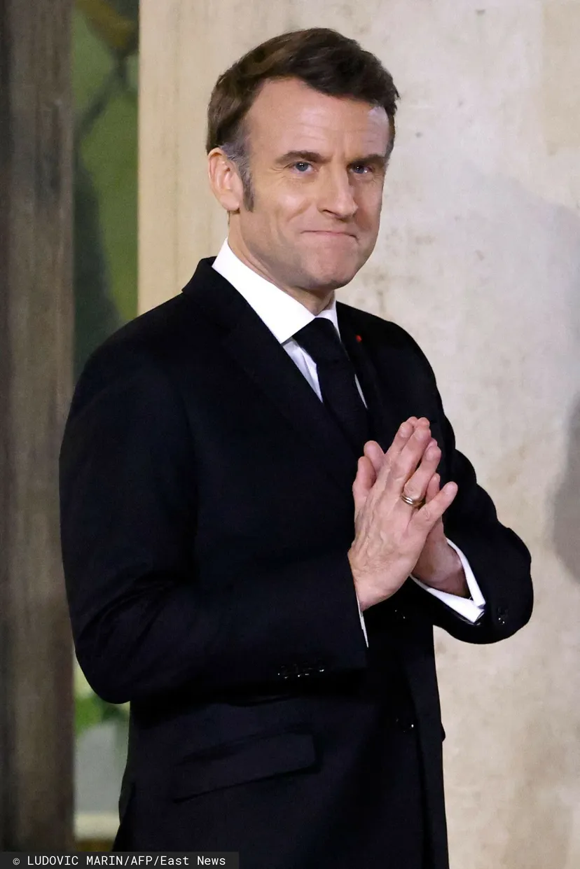 Macron wygłosił orędzie. Mówił o wysłaniu wojsk na Ukrainę