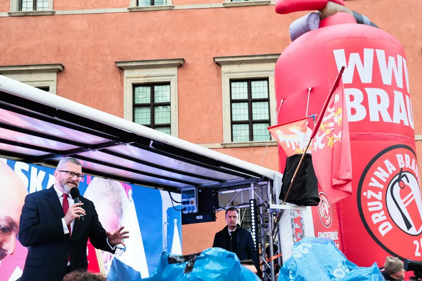 Braun wysuwa żądania przed II turą. Jest odpowiedź Nawrockiego, tyle jest w stanie obiecać