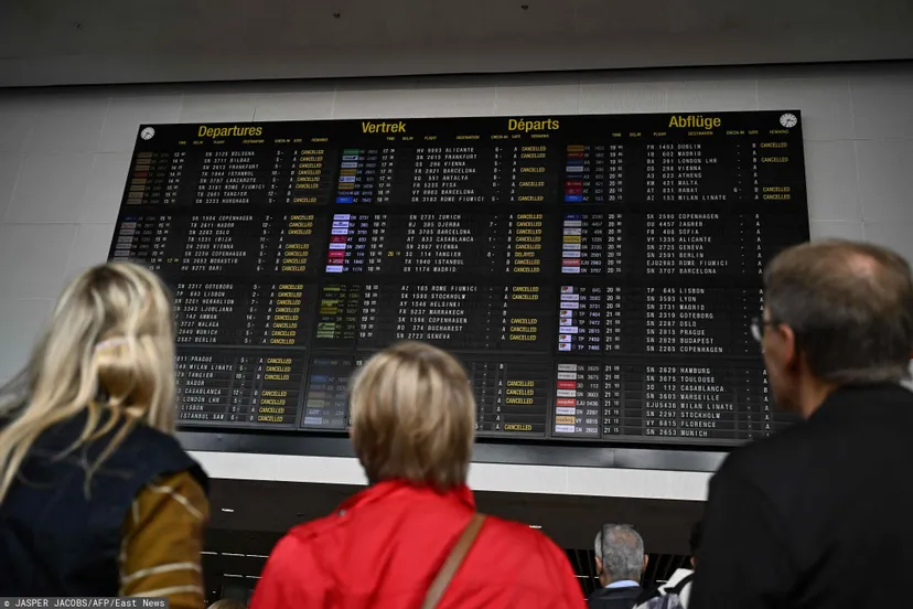 Paraliż na lotniskach w Belgii. Niezapowiedziany strajk kontrolerów wstrzymał loty