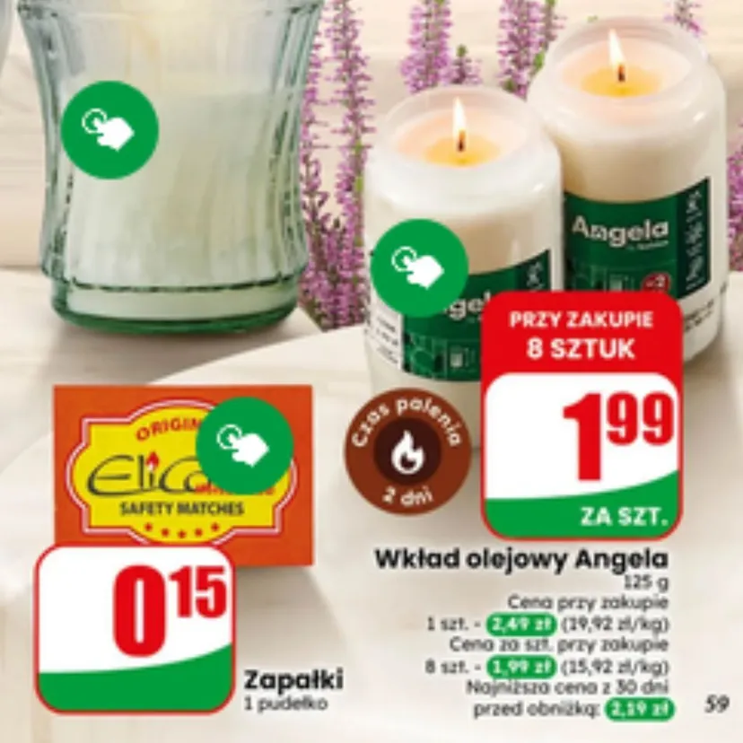 Promocyjna oferta Dino na Wszystkich Świętych. Kupisz więcej, niższa cena za znicz