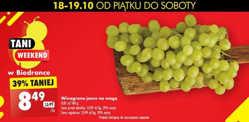 Zaczęło się w Biedronce. Tylko do soboty wielkie promocje