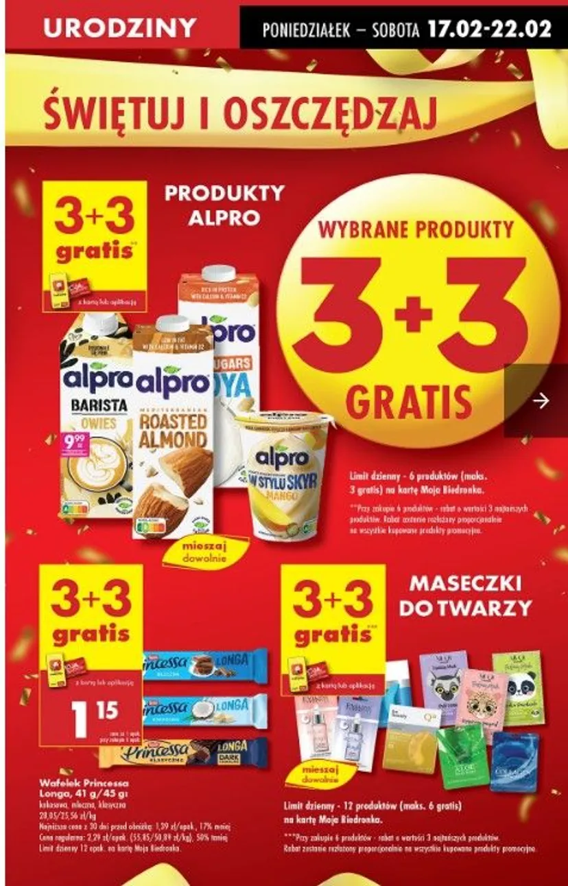 Zatrzęsienie promocji w Biedronce. Są gratisy i nowość, ale tylko do środy