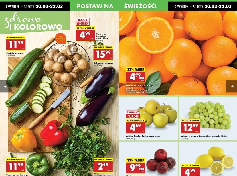 Zacznie się w Biedronce już 21 marca. Ogromne promocje nadeszły z początkiem wiosny