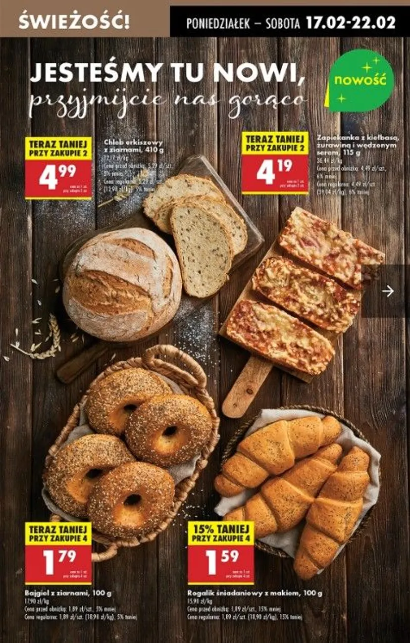 Zatrzęsienie promocji w Biedronce. Są gratisy i nowość, ale tylko do środy