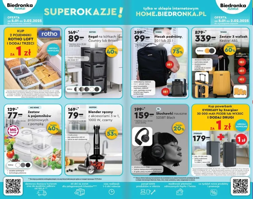 W Biedronce zamówisz telewizor. Trzy nowoczesne modele w wielkiej obniżce