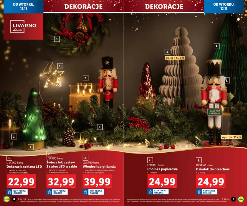 Biedronka i Lidl oficjalnie zaczynają święta. Zacznie się 12 listopada