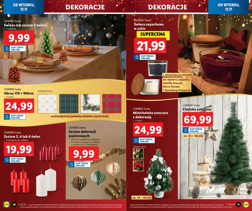 Biedronka i Lidl oficjalnie zaczynają święta. Zacznie się 12 listopada