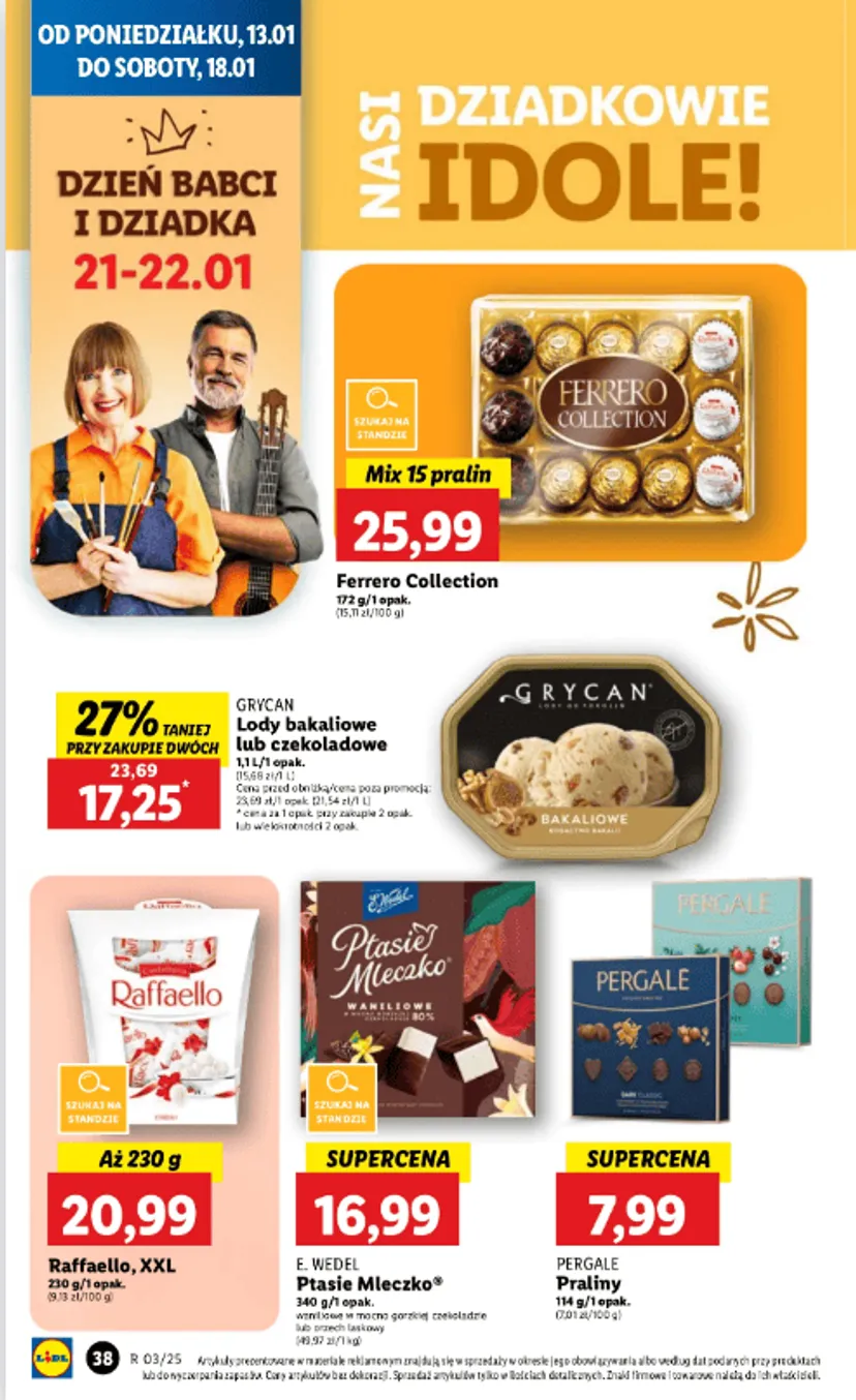Trafione prezenty na Dzień Babci i Dziadka w Lidlu. Świetna oferta startuje po weekendzie