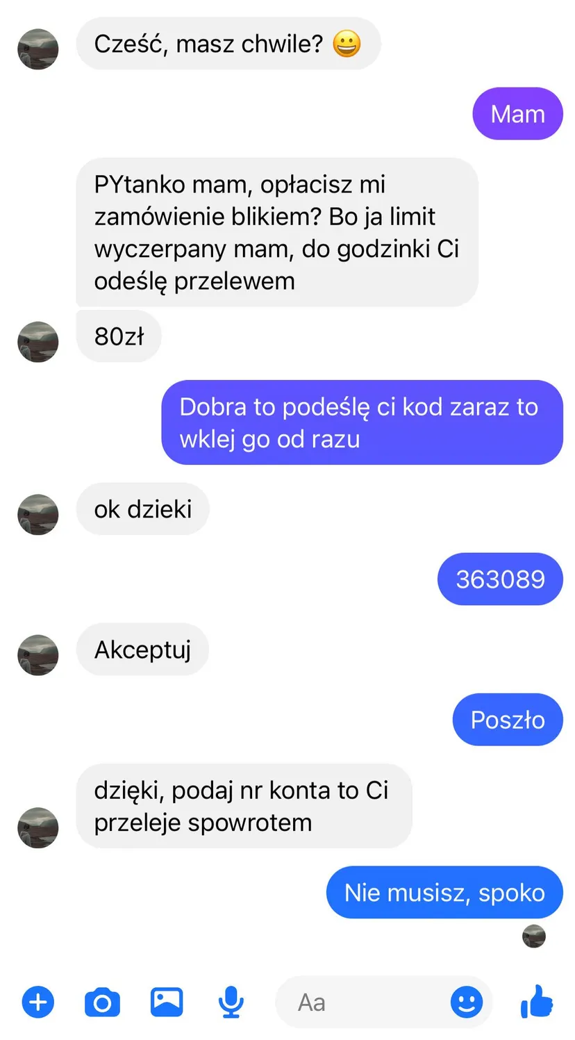 Nowy rodzaj zagrożenia. Oszuści działają na Facebooku
