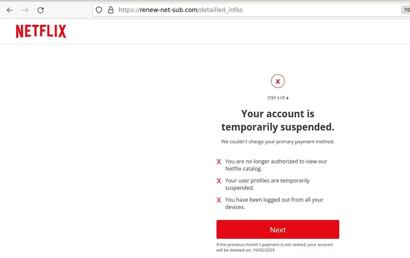 Oszuści internetowi coraz bardziej bezczelni. Tym razem okradają użytkowników platform streamingowych