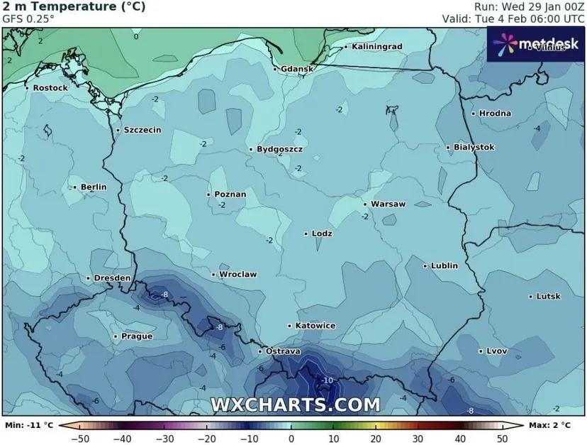 -10 st. C. i opady śniegu. Zima jeszcze wróci do Polski. Padła data