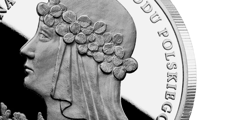 Pamiątkowy medal Polski hymn narodowy - na 100. rocznicę ustanowienia.