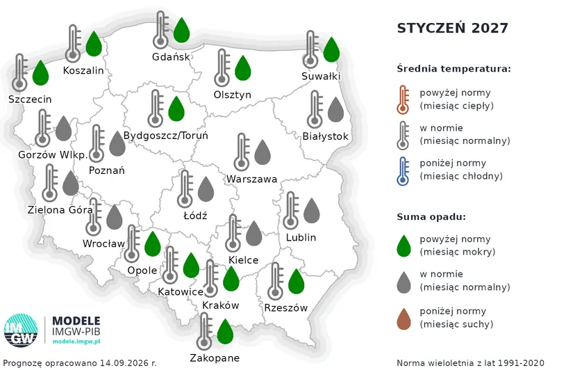 Czeka Nas najostrzejsza zima od lat? Podano prognozę długoterminową, jest komunikat IMGW