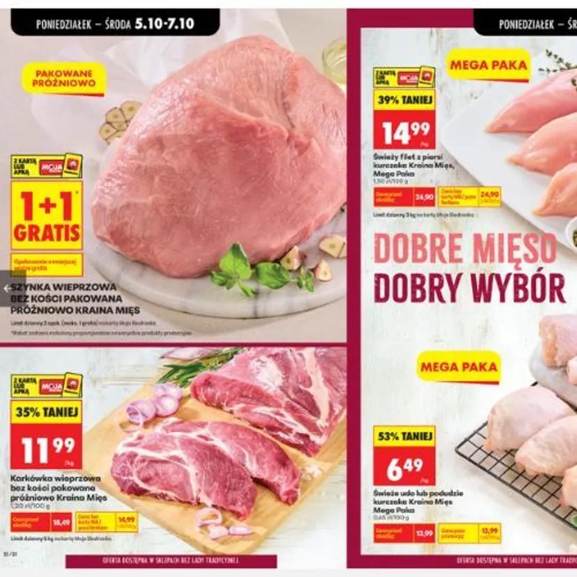 Biedronka przecenia o 65% od poniedziałku 05.10. Zacznie się z samego rana