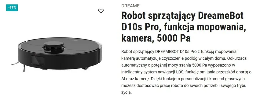 Biedronka odpaliła promocję petardę. Telewizory, roboty sprzątające i gadżety w niskich cenach