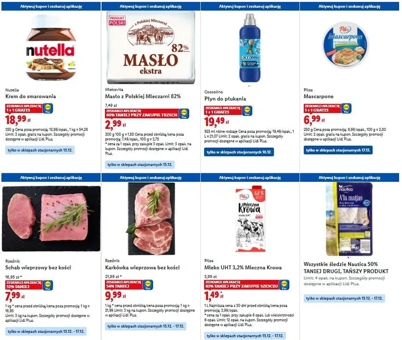 Lidl szaleje przed świętami. "5+5 gratis" i obniżki do 70 proc. Oferty znikną błyskawicznie