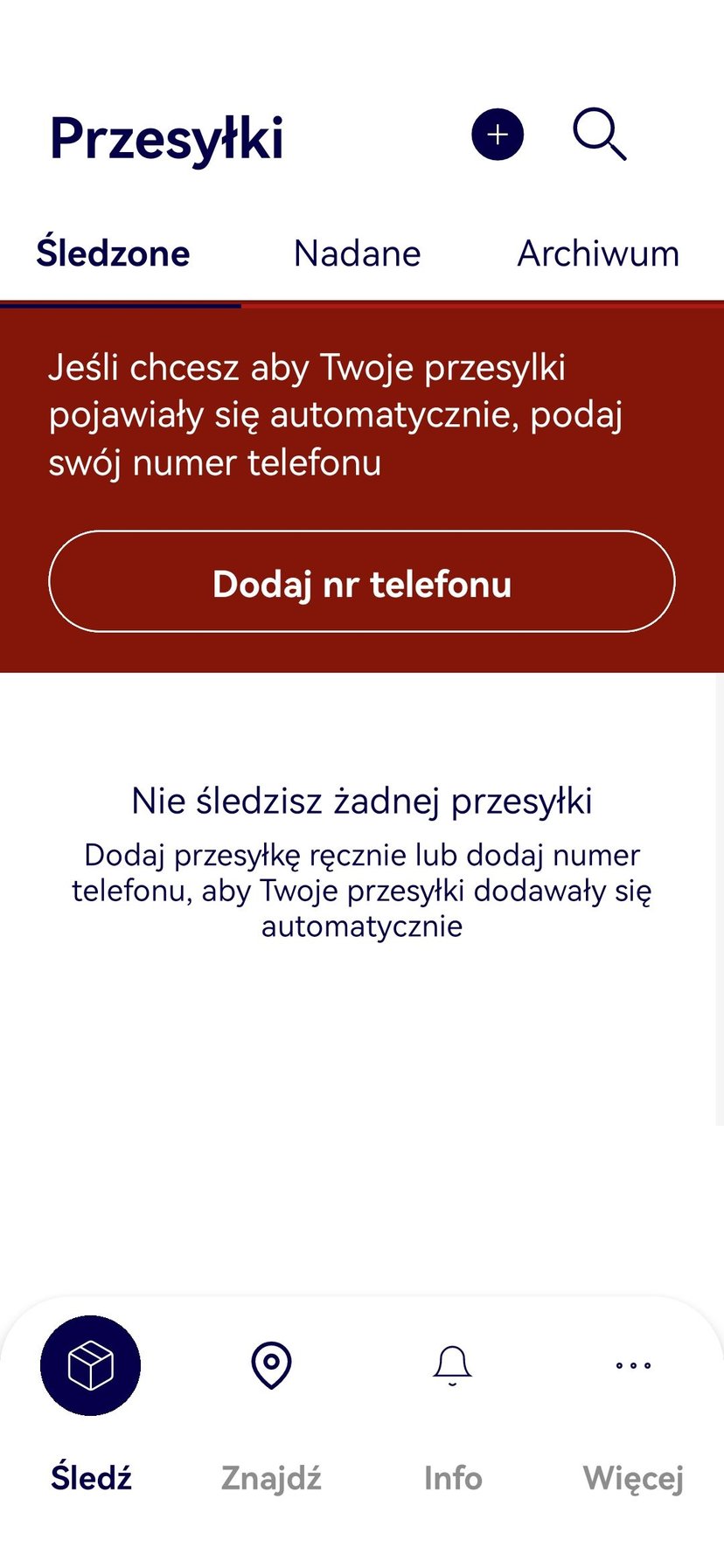Poczta Polska udostępniła nową aplikację na smartfony. Pozwala na obsługę przesyłek kurierskich