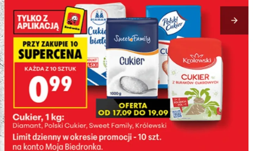 Rekordowe promocje w Biedronce 17 września. Akcje 1+1, masło za 99 groszy, a uwielbiany produkt jak za darmo. Polacy robią zapasy