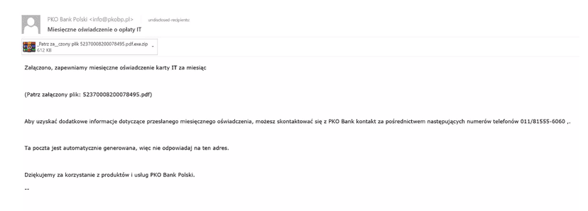 Bank PKO BP ostrzega klientów. Mogą stracić pieniądze i kontrolę nad kontem