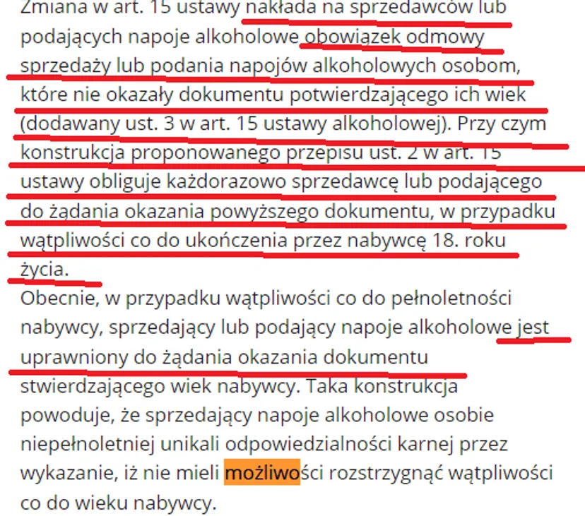 Alkohol w Polsce na nowych zasadach. Różnicę zobaczysz w każdym sklepie