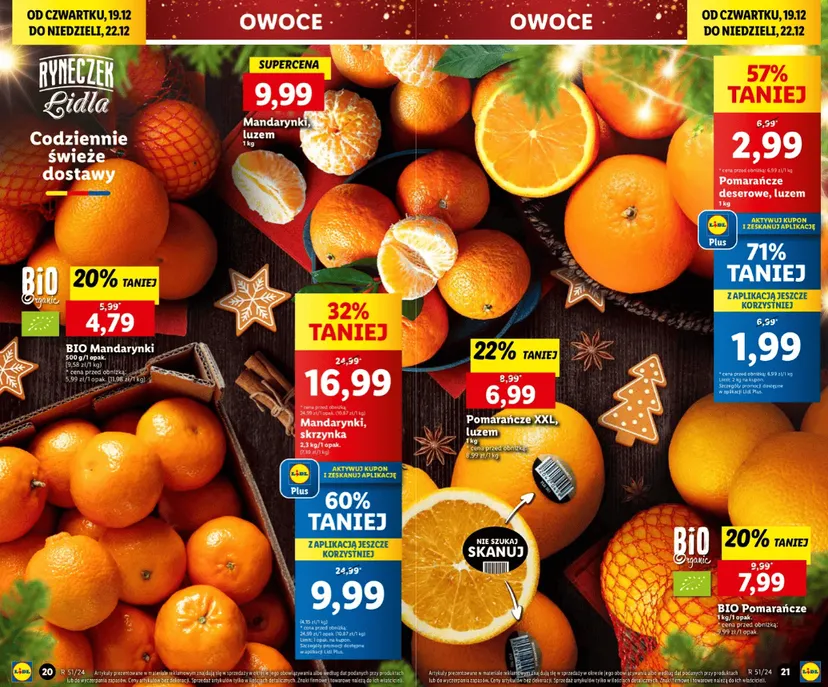 Lidl w niedziele rozda gratisy. 22 grudnia specjalna promocja przed świętami