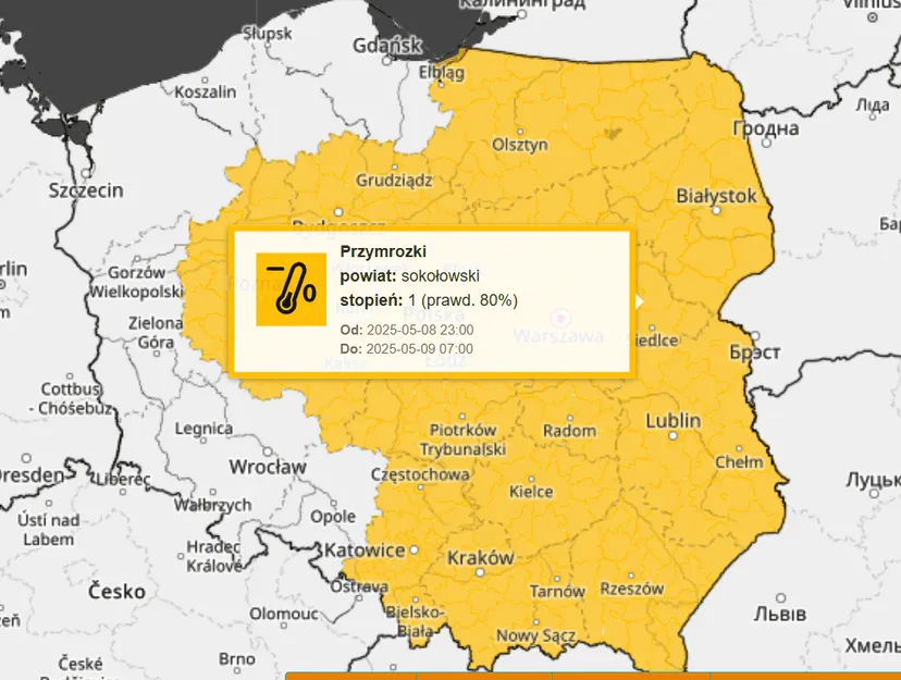 "Koniec wiosny" – zacznie się w piątek. Do Polski wróci zima: jest ostrzeżenie dla kilku regionów