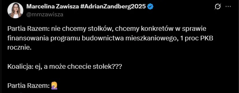 Rekonstrukcja rządu wisi w powietrzu. Zandberg z teką ministra? Postawił twardy warunek
