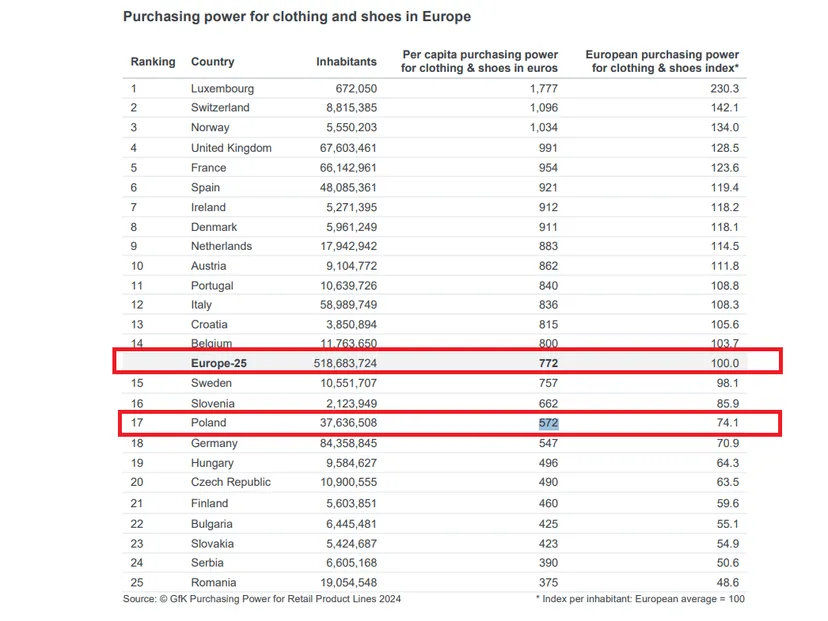 Porównali wydatki Europejczyków. W tych sklepach Polacy wydają więcej, niż Niemcy