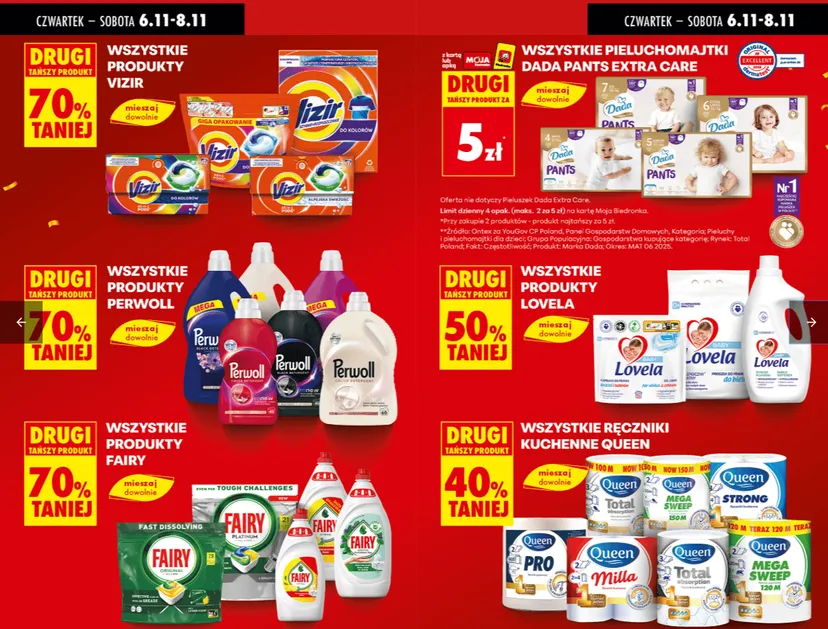 W Biedronce powariowali, klienci popędzą do sklepów. "5+5 gratis", ale obowiązują limity