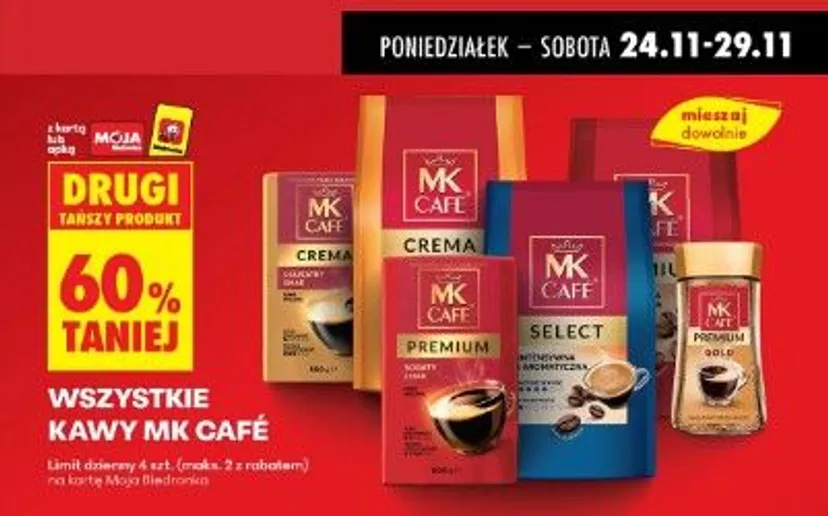 Same hity na Black Week w Biedronce. "1+1 gratis" i gigantyczne obniżki, ale czas jest ograniczony