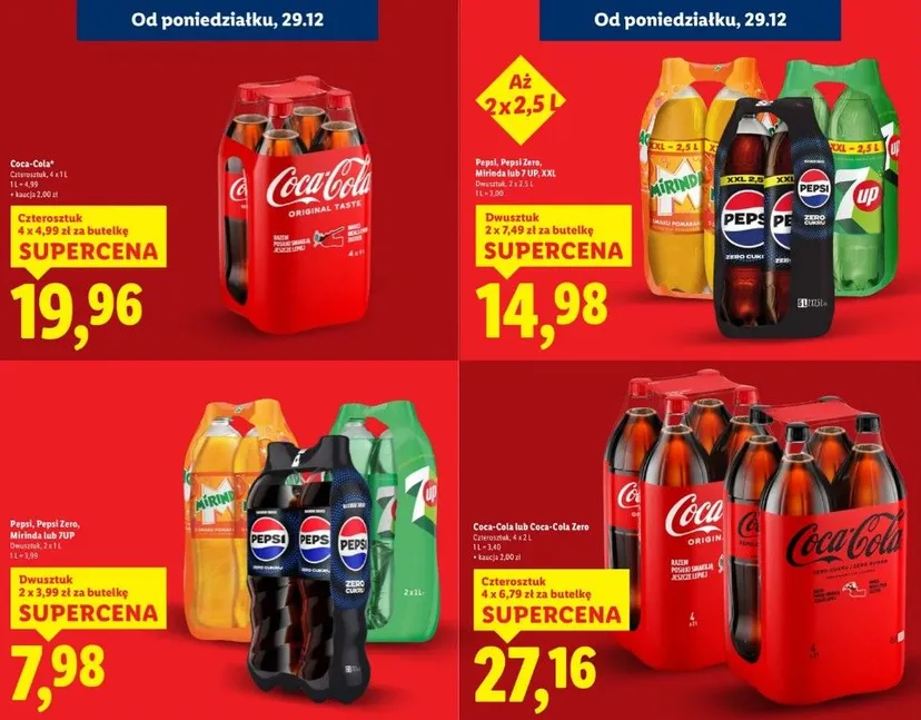 W Lidlu powariowali przed końcem roku. Promocje aż żal nie skorzystać
