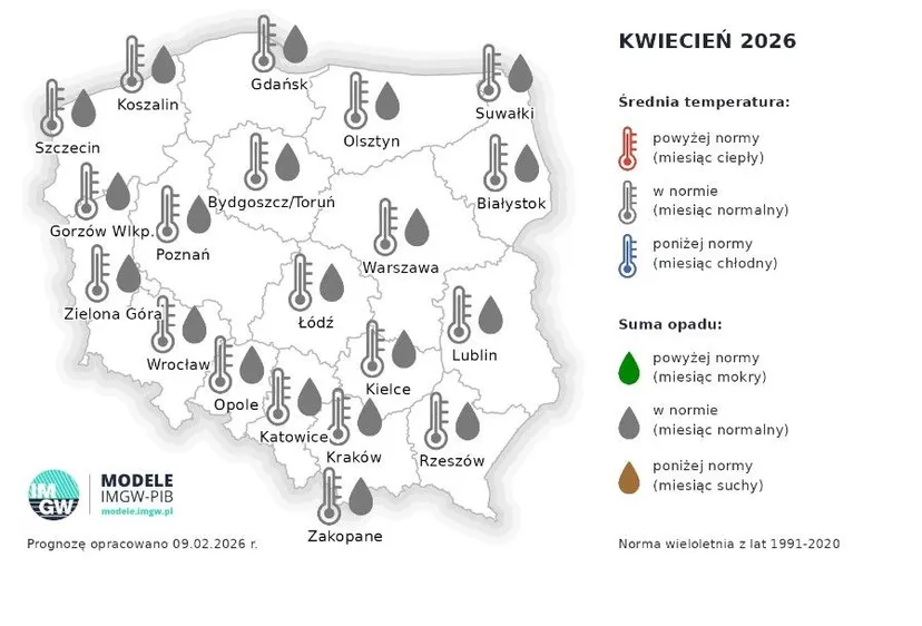 Nie chowaj jeszcze grubej kurtki. Pogoda na Wielkanoc może niemiło zaskoczyć Polaków